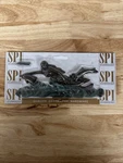 Spi Cast Bronze / Brass Mermaid & Dolphins Wall Hook Key Rack San Pacific Int. Fixed Price $39.95.