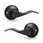 Knobwell 3 Dummy Lever Door Handles Closet Knobs No-turning Pull Only. Fixed Price $59.39.