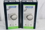 Schlage Plymouth Collins Hall Closet Door Knobs Satin Nickel Of 2 Nib. Fixed Price $37.49.