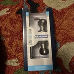 Schlage Easy Installation Bed And Bath Door Knob # F40VSIE619 Satin Nickel. Fixed Price $22.00.