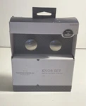 Threshold Knob Set, 10-PACK, Satin Nickel Finish, 1-1/8 Rd X1 New. Fixed Price $12.50.