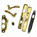 Andersen Newbury Patio Single Door Complete Trim Set Active - Bright Brass. Fixed Price $349.95.