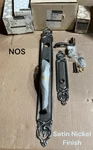 Baldwin 6948-151-RFD Victoria X Trim Right Hand Dummy Door Satin Nickel Nos. Fixed Price $199.99.