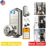 Digital Door Lock Keypad Fingerprint App Control Remote Sharing Satin Nickel. Fixed Price $134.99.