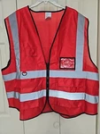 High Visibility Safety 5X Reflective Strips Pockets Key Ring Badge. Fixed Price $12.40.