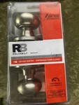 Reliabilt Baron #0037249 Satin Nickel Keyed Door Knob One Tool Install Ansi. Fixed Price $24.00.