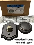 Baldwin Hd.tar .112 Traditional Non-turning Dummy Knob Venetian Bronze Nos. Fixed Price $34.99.