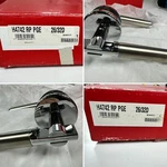 Valli & H4742 Round Rosette Door Lever Chrome/satin Stainless Passage. Fixed Price $250.00.
