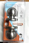 Dexter By Schlage Bed & Bath Door Knobs Satin Stainless Steel Open Box. Fixed Price $15.99.