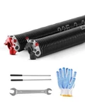 Vevor Garage Door Torsion Springs, Pair Of 0.225 X 24 In, 16000 Cycles, Elec. Fixed Price $88.91.