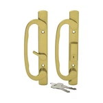 Brixwell Patio Door HANDLE,3-15/16" Center-to-center,zinc,brass Plated Finish. Fixed Price $89.79.