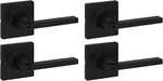 *4-SETS* Kwikset Casey Interior Privacy Locking Door Handle Matte 93002-943. Fixed Price $89.99.