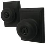 Schlage F51AGEO622ADD Addison Georgian Keyed Entry Panic Proof Door Knob Black. Fixed Price $45.15.