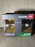 Ace 5239314 Hall & Closet Colonial Knob, Stainless Steel. Fixed Price $17.85.