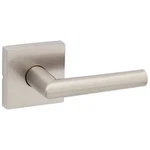 Kwikset Milan Passage Door Lever With Square Rose Satin Nickel. Fixed Price $12.87.