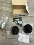 Kwikset 335 11P Rnd Pckt Dr Lck Round Pocket Door Lock In Venetian Bronze. Fixed Price $26.99.