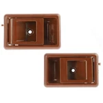 Irontek 1PAIR Brown Interior Door Handle For Front/rear Driver Passenger .... Fixed Price $15.56.