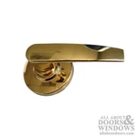 Schlage Jupiter Door Handle Commercial Dummy Lever Polished Brass. Fixed Price $64.99.