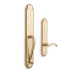 Signature Hardware 441562 Marconi Left Handed Solid Brass Full Plate Dummy Door. Fixed Price $92.00.