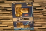 Brinks 2713-105 Wave Style Lever Door Knob With Privacy Key For Bedroom And Bath. Fixed Price $16.49.