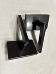 Emtek Passage Set, Helios Lever, Modern Rectangular Rosette, Oil Rubbed Bronze,. Fixed Price $99.74.