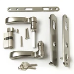 Andersen Traditional Storm Door Handle Set - Nickel 42302 New. Fixed Price $209.00.