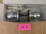 Kwikset Polo Passage Door Knobset MODEL:200P 26D Satin Nickel Finish. DK3. Fixed Price $10.00.
