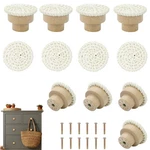 Brosay Boho Rattan Dresser Knobs For Girls Kitchen Cabinet BEIGE,12 Pcs. Fixed Price $24.63.