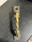 Schlage Door Handle W/ Thumb Latch 17". Fixed Price $20.00.