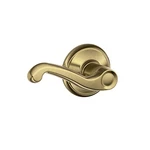 Schlage Flair F40 Lh Privacy Leverset Antique Brass. Fixed Price $29.99.