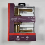 Home Decorators Wilshire Keyed Entry Door Lever Brushed Gold 1011857500 New. Fixed Price $23.76.