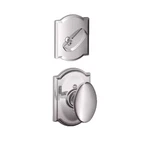 Schlage Bright Chrome Siena Knob Interior Pack F59 625 Cam. Fixed Price $22.99.