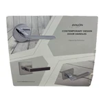 Door Handles / Lever Set Contemporary Zinc Alloy Polished Chrome Finish Avalon. Fixed Price $28.95.