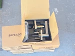 (9) Kwikset Daylon Privacy Bed/bath Bathroom Door Lock Lever Handle Satin Chrome. Fixed Price $89.99.
