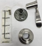 Kwikset 97880-619 788BRL LH15 Rlvr Dummy Leverset Brooklane Satin Nickel. Fixed Price $17.99.