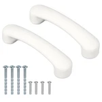 2PCS White Ceramic Cabinet Drawer Pulls For Kitchen Cupboard. Fixed Price $16.52.