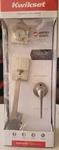 Kwikset Amador Satin Nickel Entry Door Handleset Rose Hollis & Deadbolt. Fixed Price $41.00.