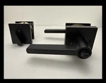 Miseno MLK2022 Lorton Flat Bar Keyed Entry Door Lever Set W/deadbolt-matte Black. Fixed Price $34.00.