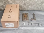 Baldwin HD.SQU.R.CFR.055 Square Half Dummy Door Lever Polished Nickel. Fixed Price $33.59.
