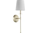 Quorum Lighting 514-1-60 Wall Sconce, 1-LIGHT Watts, Aged Silver Leaf. Fixed Price $89.64.