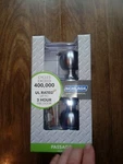 Schlage Satin Chrome Orbit Light Commercial Passage Knob F10CS V 626. Fixed Price $15.80.