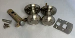 Emtek Abloy Belmont Passage Knob Regular Rosette Satin Nickel (BOX5). Fixed Price $49.99.