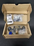 Emtek 5109EUS19 Passage, Disk Rosette, Egg Knob, New Open Box Z7. Fixed Price $79.99.