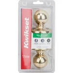 (6)-KWIKSET Polo Polished Brass Interior Hall & Closet Door Knob 200P 3 Cp V1. Fixed Price $100.89.