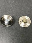 Baldwin FDTRATRR150 Traditional Non-turning Dummy Door Knob Set Satin Nickel. Fixed Price $77.99.