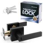 Entry Door Handle Lock With Keys,interior Front Lever Set Turn-thum.... Fixed Price $33.01.