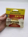 Defender Glass Door Knob Replacement Brass Hardware E-2279 /5.1CM New Sealed. Fixed Price $17.99.