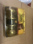 Yale Brass Exterior Interior Entry Door Knob Keyed Lock Security. Fixed Price $39.99.