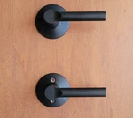 Schlage Matte Black Broadway Non Locking Door Lever Handle Passage Hall/closet. Fixed Price $29.95.