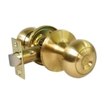 High Quality Door Knob Passage Lock Interior Bedroom Closet Satin Brass. Fixed Price $16.91.
